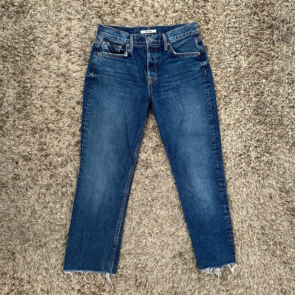 GRLFRND Tatum blue jeans